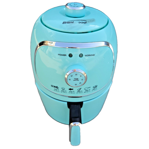 Dash 2-Quart Compact Air Fryer Model DCAF150GBGY02 Teal 1000W - Picture 1 of 10